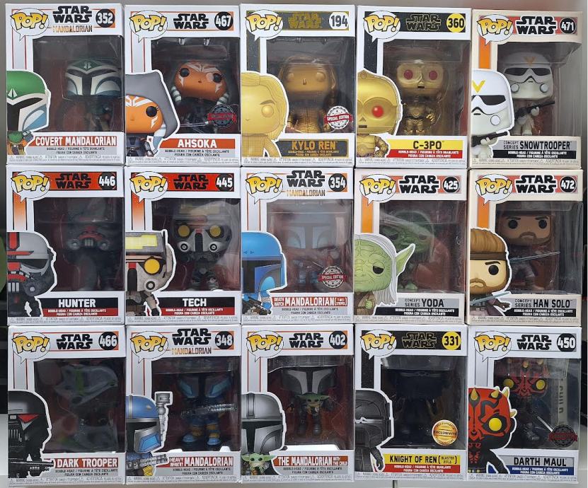 STAR WARS FUNKO POP