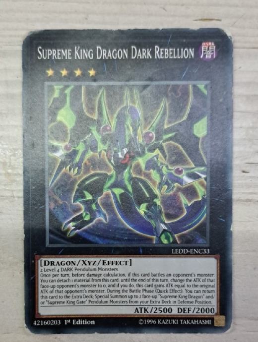 yugioh karta supreme King dragon dark rebellion