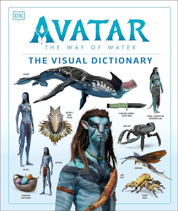 AVATAR knjiga (slovar)  The Way of Water The Visual Dictionary