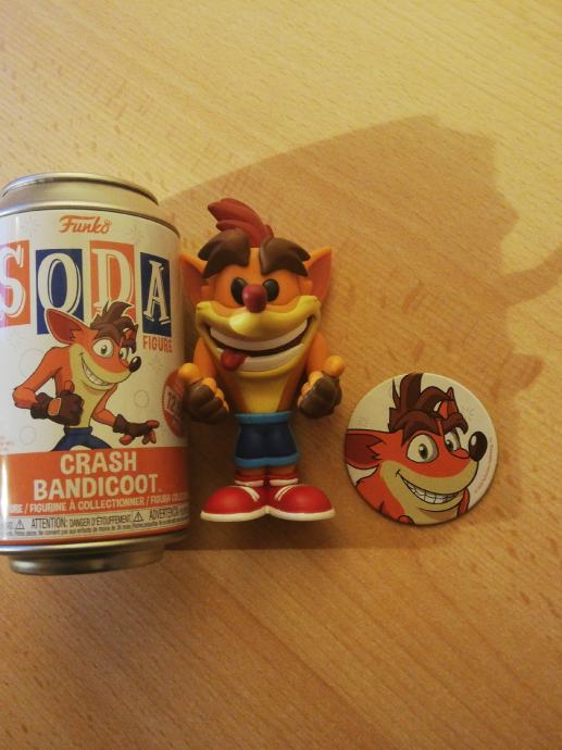 Funko Soda, Crash Bandicoot, Common