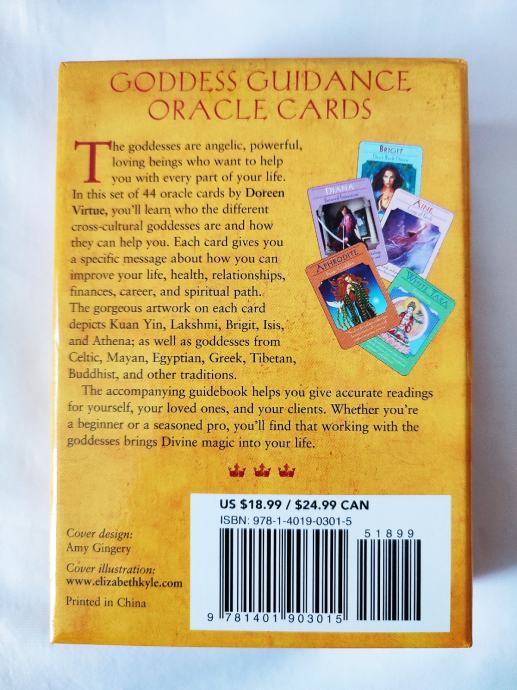 Goddess Guidance Oracle Cards