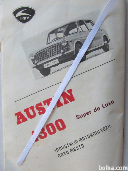 IMV-Austin reklama iz 1970.