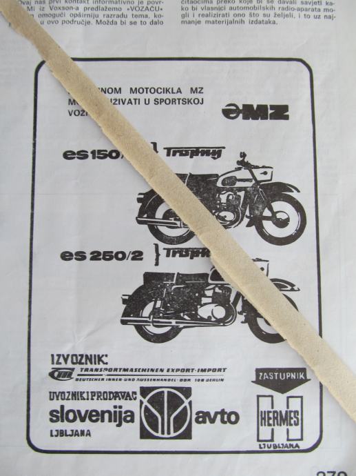 MZ Motocikli - reklame