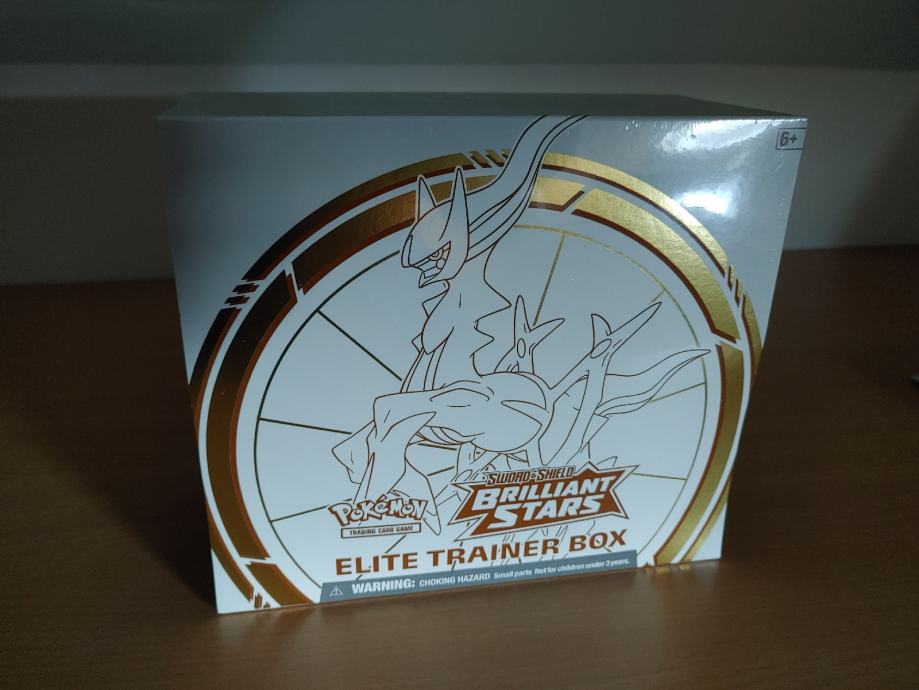 Pokemon Brilliant Stars Elite Trainer Box, ETB