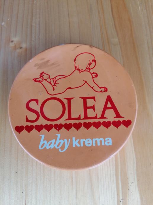 SOLEA BABY KREMA Uradna kozmetična služba Sarajevo 1984 Vučko