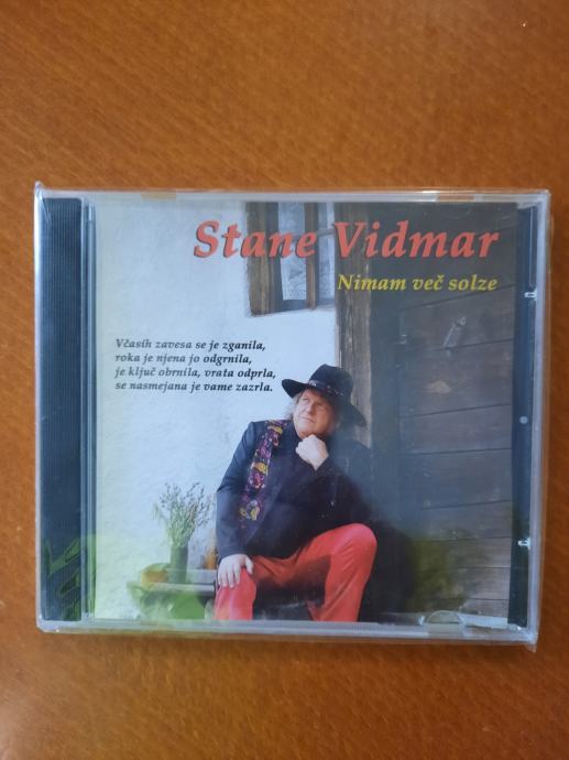 STANE VIDMAR - NIMAM VEČ SOLZE - NOVO