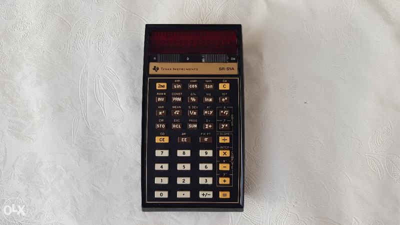 Vintage kalkulator Texas Instruments SR-51A