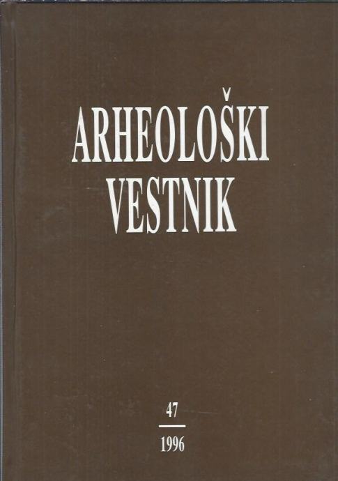 Arheološki vestnik, gl.urednik: Slavko Ciglenečki