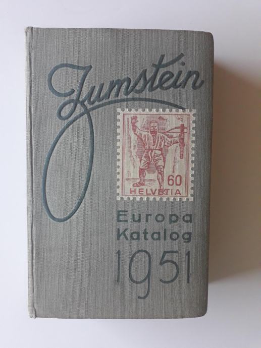 KATALOG ZNAMK, EUROPA 1951, BRIEFMARKEN-KATALOG