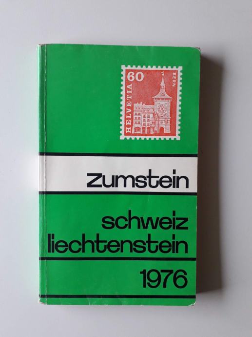 KATALOG ZNAMK, ZUMSTEIN, SCHWEIZ, LIECHTENSTEIN 1976