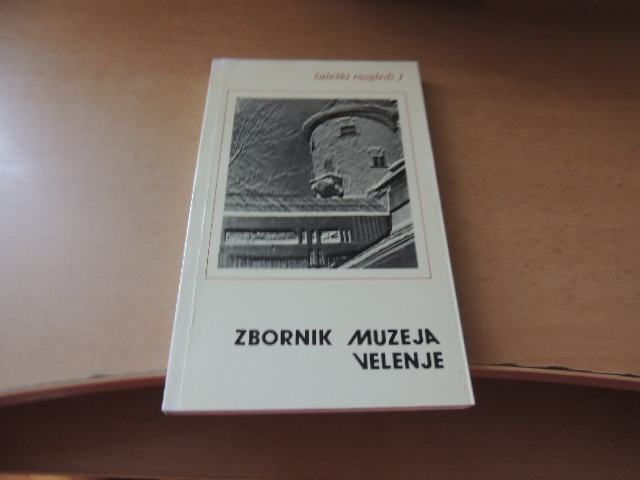 ZBORNIK MUZEJA VELENJE J. HUDALES KC IVAN NAPOTNIK 1986