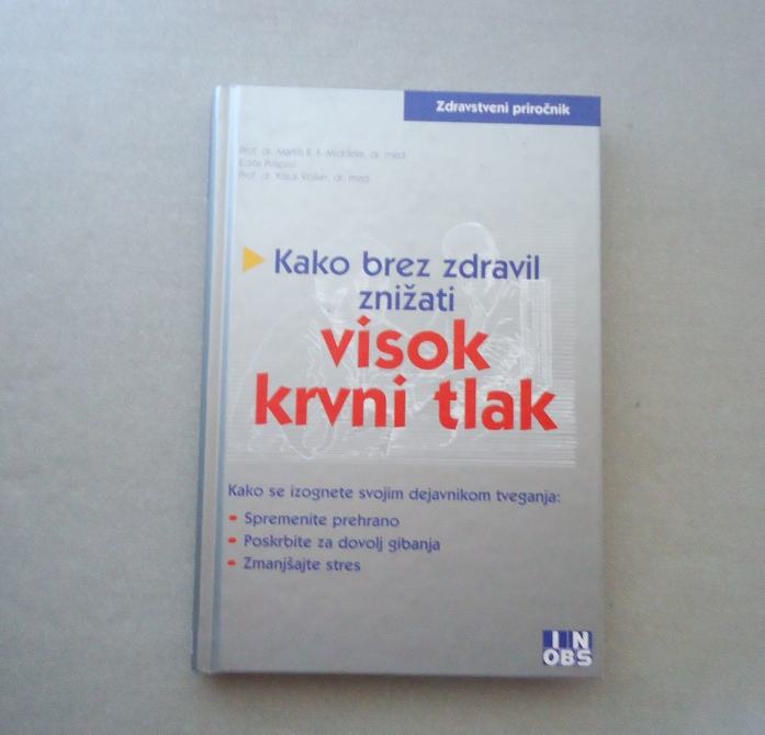 Knjiga: Kako brez zdravil znižati krvni tlak