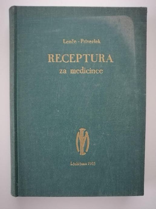 LENČE, PRIVERŠEK, RECEPTURA ZA MEDICINCE, 1955