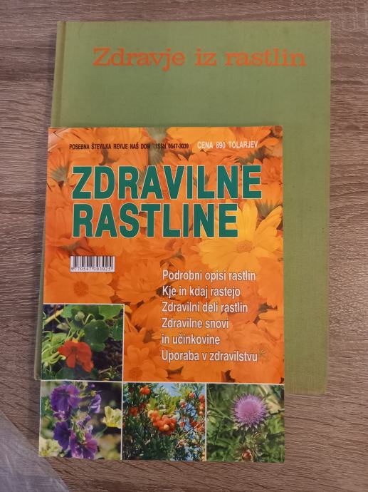 ZDRAVILNE RASTLINE +ZDRAVJE IZ RASTLIN 2-KNJIGI = 10