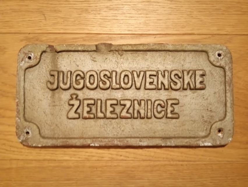 Plošča Jugoslovenske železnice