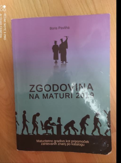 Prodam učbenik Zgodovina na maturi 2019