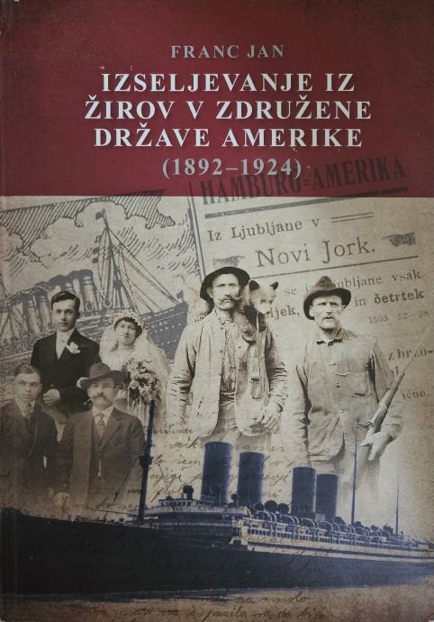 Franc Jan, Izseljevanje iz Žirov v Združene države Amerike