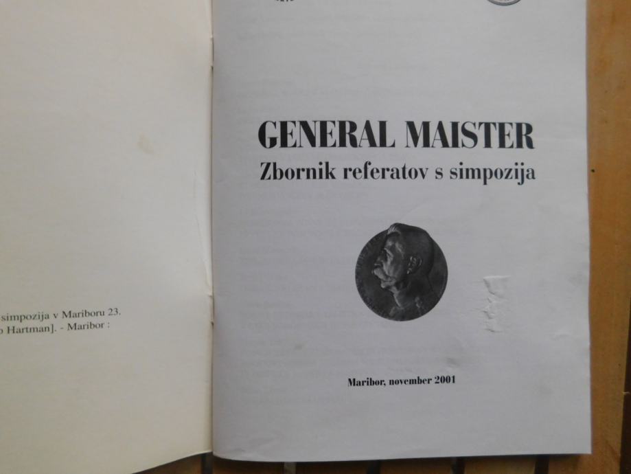 General Maister, Zbornik Referatov (3)