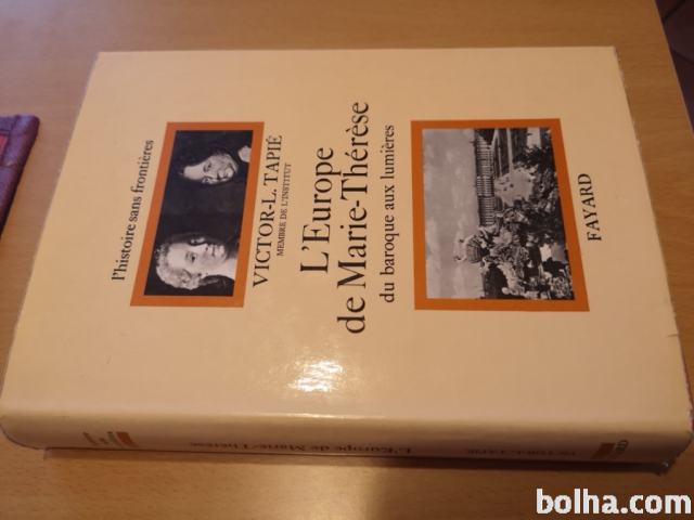 L'Europe de Marie-Thérèse du baroque aux lumières / francosko