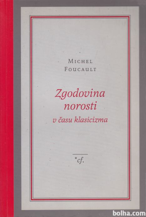 Michel Foucault: ZGODOVINA NOROSTI