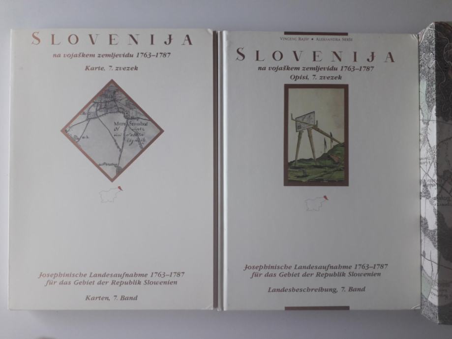 SLOVENIJA NA VOJAŠKEM ZEMLJEVIDU 1763-1787, KARTE IN OPISI 5 IN 7