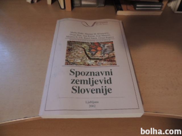 SPOZNAVNI ZEMLJEVID SLOVENIJE POLIČ KLEMENČIČ KOS KUČAN ULE IN OSTALI