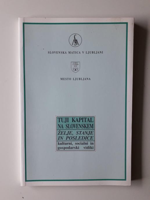 TUJI KAPITAL NA SLOVENSKEM, ŽELJE, STANJE IN POSLEDICE, 1993