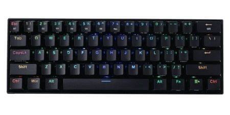 Redragon Draconic K530 brezžična mehanska tipkovnica, TKL, RGB