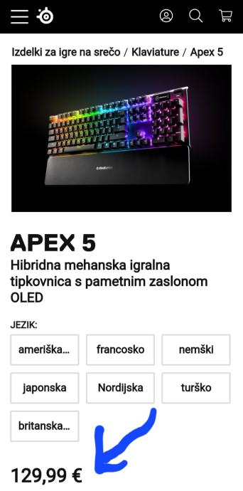 steelseries apex 5