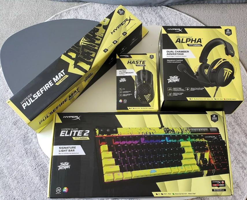 Zbirka HyperX TimTheTatman Collection Bundle, igralni komplet