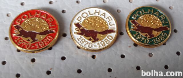 Lovske značke Polharji 1970/1980