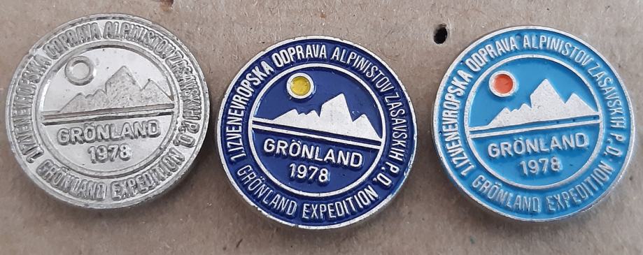 Planinske značke Alpinistična odprava Grenlandija 1978