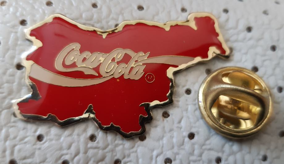 Značka Coca Cola Slovenija zemljevid