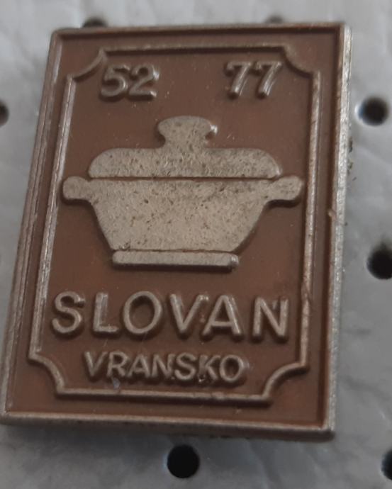 Značka Gostilna SLOVAN Vransko 1952/1977