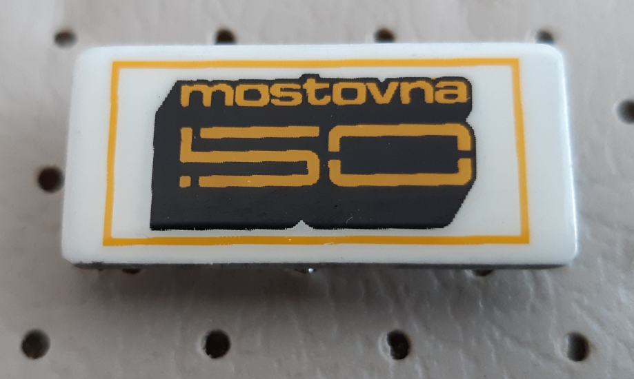 Značka Mostovna 50 let