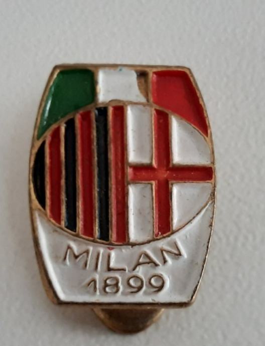 Značka Nogometni klub AC Milan 1899 starejša na copatko