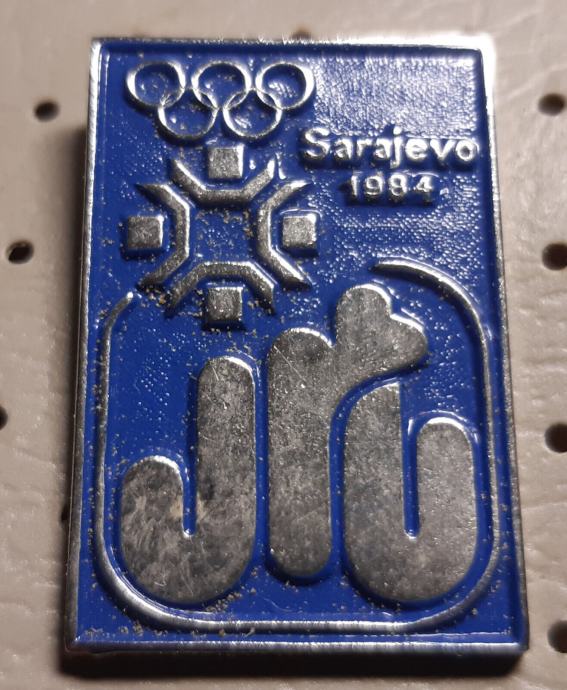 Značka Olimpijske igre Sarajevo 1984 JRT