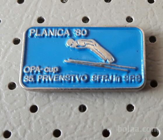 Značka PLANICA 1980 OPA cup 35. Državno prvenstvo SFRJ in SRS št. 299