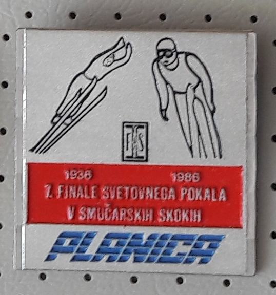 Značka PLANICA 1986 Kataloška št. 395