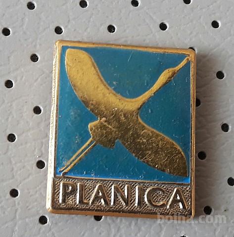 Značka PLANICA 1976 čaplja Kataloška št. 165