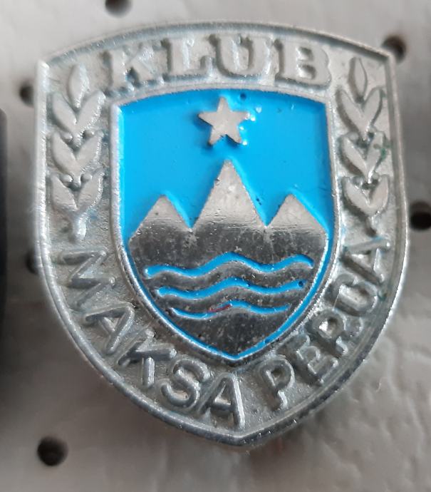 Značka Policija Klub Maksa Perca