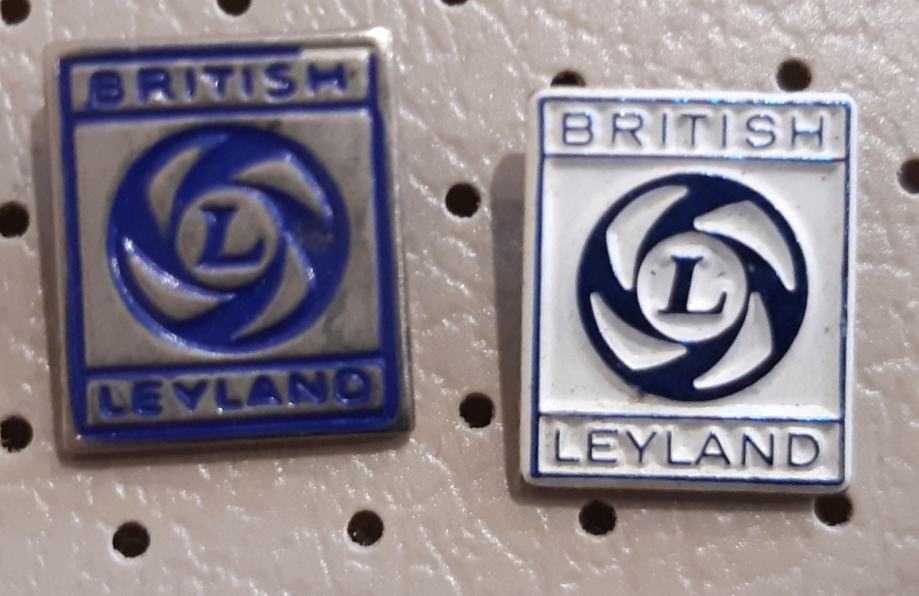 Znački BRITISH LEYLAND avtomobili II.