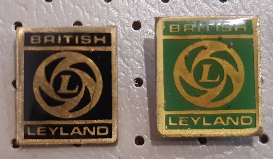 Znački BRITISH LEYLAND avtomobili I.