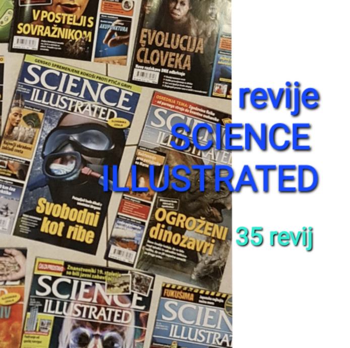 REVIJE - poučne ■SCIENCE ILLUSTRATED ■komplet 35 revij