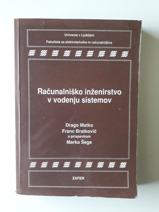 RAČUNALNIŠKO INŽENIRSTVO V VODENJU SISTEMOV