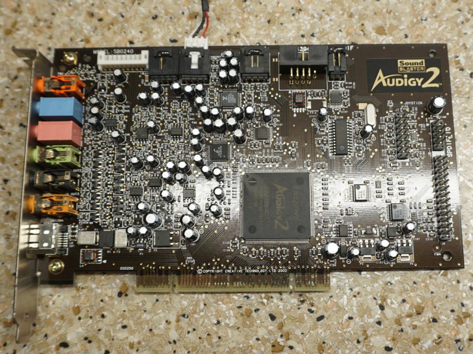 Creative Labs - Sound Blaster Audigy 2 (SB0240)