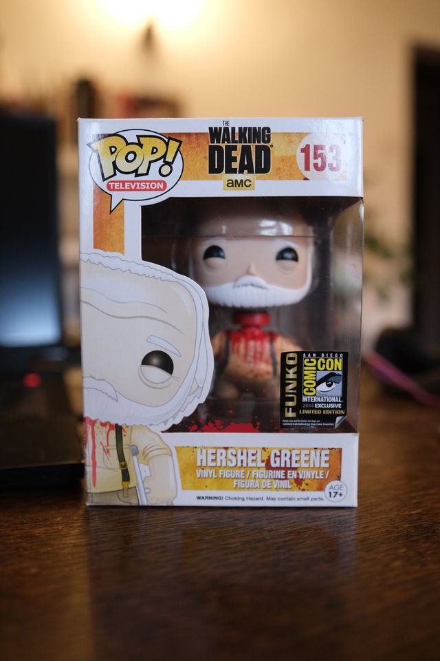 Funko Pop #153 Headless Hershel Greene outlet 2014 The Walking Dead SDCC Con exclusive